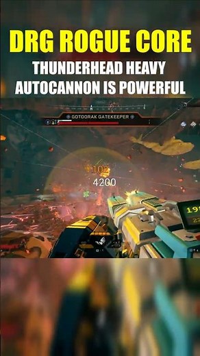DRG ROGUE CORE - Thunderhead Heavy Autocannon is FUN