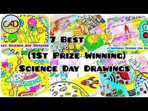 Science Day Drawing / science for sustainable future drawing / Science Day Chart
