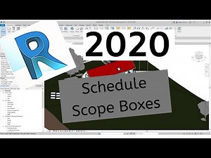 Revit 2020 Schedule Scope Boxes