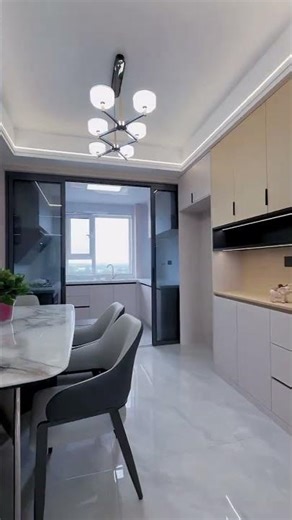 #interiordesign #kitchen furniture design idea #kitchen ceiling light ideas kitchen organizing idea