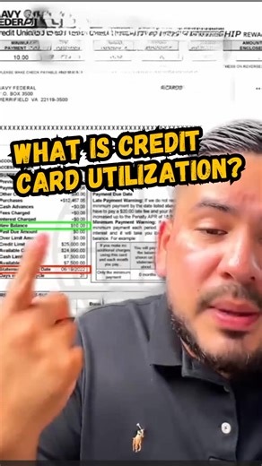 What is credit card utilization? #creditcard #creditutilization #creditcardmanagement #creditcardinterest #creditrepair #credittips #creditscore #creditmatters #financialfreedom #fyp | The Financial ER | Facebook