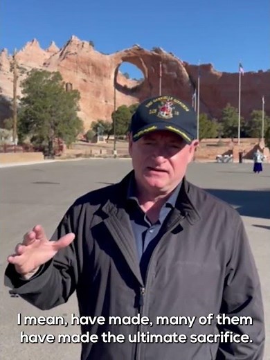 'It's An Honor': Dem. Senator Celebrates Navajo Nation Veterans