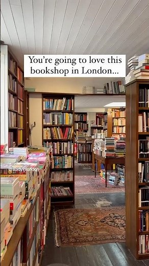 Famous bookshop in London (details in description) #london #londonshopping #bookshop