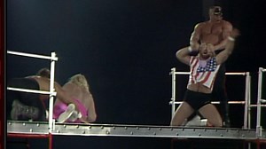 The Road Warriors vs. The Midnight Express - Scaffold Match: Starrcade 1986