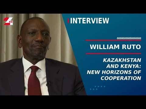 Kazakhstan and Kenya: new horizons of cooperation. William Ruto | Interview