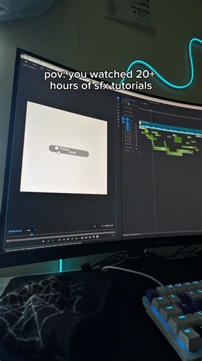 dnyxstudios on Instagram: "pov: you watched 20+ hours of sfx tutorials"