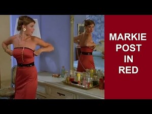 Markie Post in Red