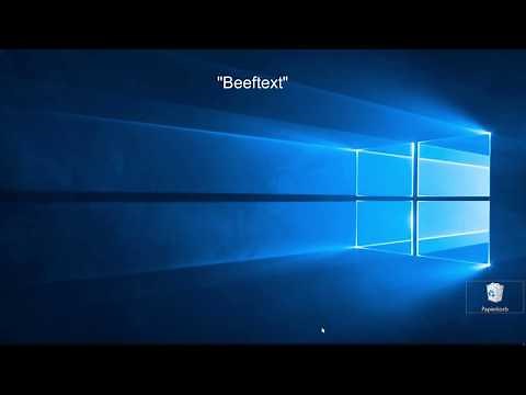 Beeftext: Schneller schreiben mit Abkürzungen (TextExpander Alternative!)