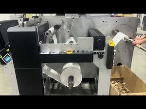 High Speed Servo Driven Rotary Die Cutting Machine
