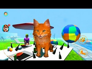 Играем в СИМУЛЯТОР КОТА #5 мульт-игра про котят развлекательное видео для детей