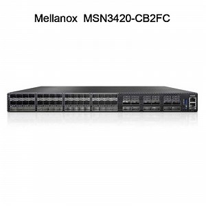 [Hot Item] Nvidia Spectrum-2 Based 25gbe/100gbe 1u Open Ethernet Switch with Cumulus Linux, 48 SFP28 Ports and 12 Qsfp28 Ports, MSN3420-CB2FC