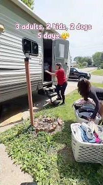 Packing the Camper for a 5-Day Lake Michigan Camping Trip 🏕️ | Family Camping Vlog Day 1