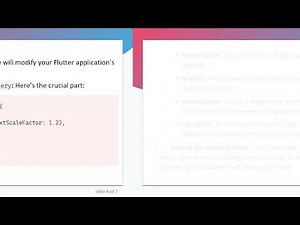 Implementing a Custom Text Widget with a Unique Flutter Scaling Factor