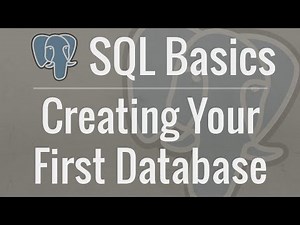 Mind Luster - Learn SQL Tutorial for Beginners 1 Installing PostgreSQL and Creating Your First Database