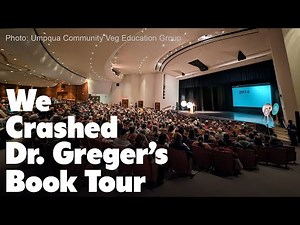 We crashed Dr. Michael Greger's book tour. It blew our minds.