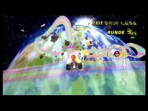 Let's Show Mario Kart Wii: Regenbogen-Boulevard/Rainbow Road [Time-Trial]