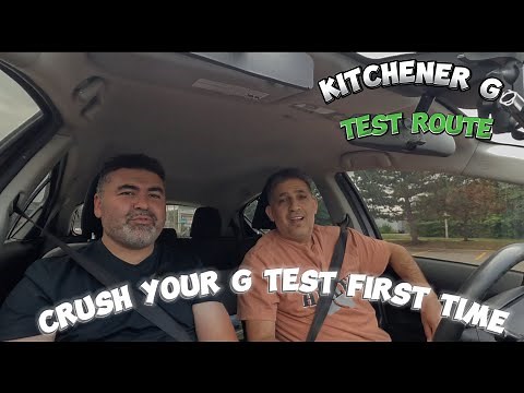 Kitchener Waterloo Cambridge Stratford G Test Route Tips & Tricks | Drive Test Ontario