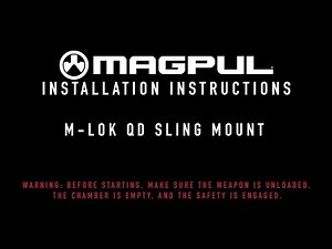 Magpul Instructions - M-LOK QD Sling Mount