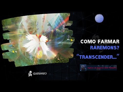 COMO FARMAR RAREMONS PARA TRANSCENDER! | Digimon Masters Online