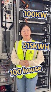 "100kw inverter work with 215kwh lithium battery, for 100 house #solarsystem #offgridsolar #Nigeria" | Mars Solar Power System Manufacturer