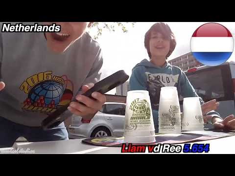 Sport Stacking: Fastest Stackers Around the World 2017