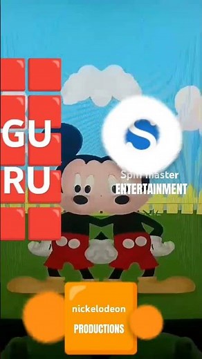guru studio spin master entertainment Nickelodeon Productions 2024 logo remake Speedrun be like