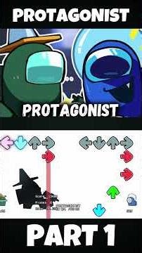 FNF - PROTAGONIST [PART 1] (FNF MOD) #shorts