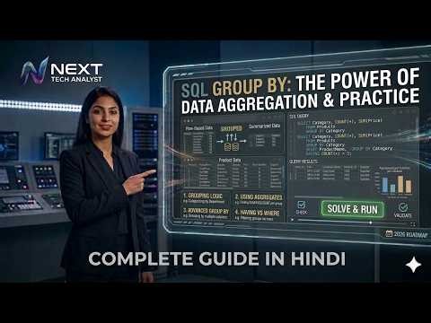 SQL GROUP BY Clause: Mastering Data Aggregation & Practice | Part 19 | Hindi Tutorial