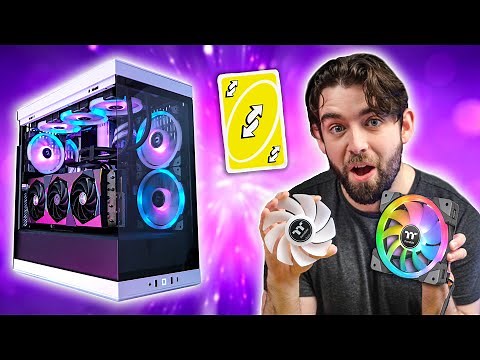 FIX your UGLY PC with Reversible Airflow Fans!