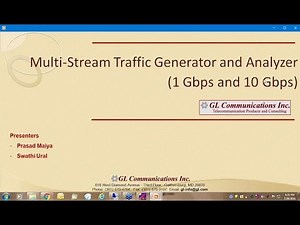 Multi Stream Traffic Generator and Analyzer