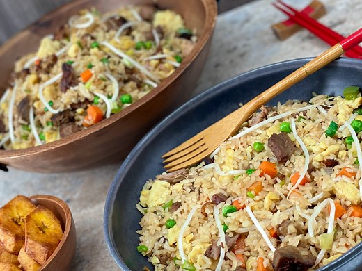 Cuban Fried Rice (Arroz Frito) - The American Cuban Table