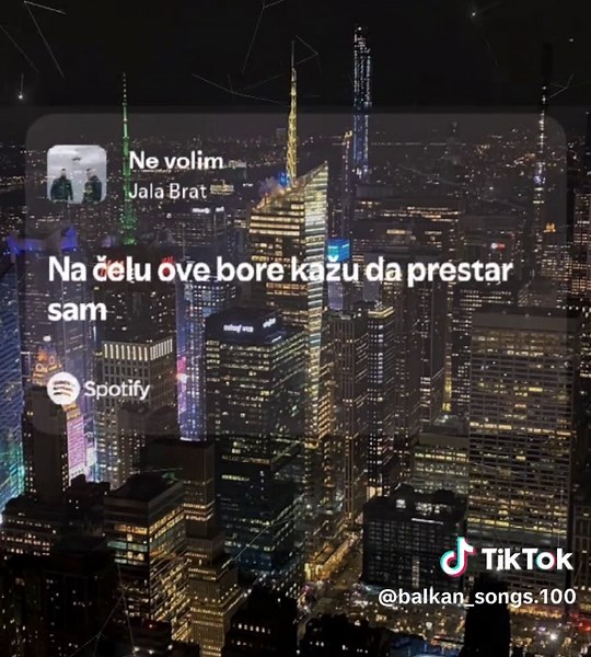 Ne Volim - Jala Brat