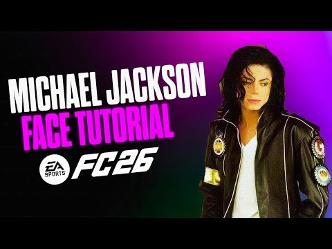 👑 How to make MICHAEL JACKSON in EA FC 26 - Pro Clubs & Career Mode Face Creation