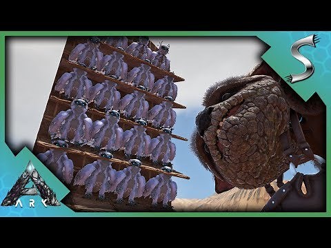 THE BEST WAY TO FARM GACHA CRYSTALS! OWL PELLET TOWER BUILD! - Ark: Extinction [DLC Gameplay E29]