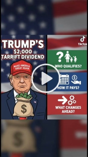1.2K views · 11 reactions | Trump has proposed a $2,000 tariff dividend—who qualifies, how it pays, what changes ahead | Sci-Tech Channel | Facebook