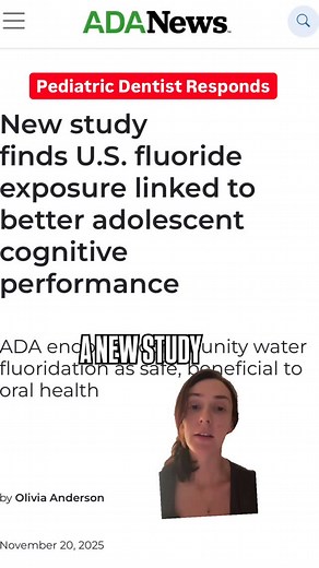 4.6K views · 929 reactions | NEW Evidence on Fluoride & Cognition:...