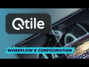 Using Qtile. Every day WORKFLOW and CONFIGURATION. The Python based LINUX window manager