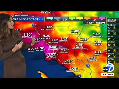 Atmospheric river to bring heavy rain to SoCal: See storm timeline