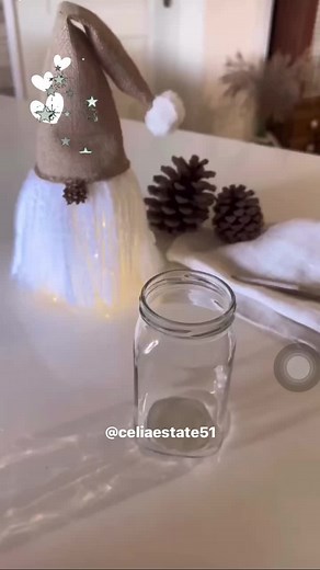 Transforme um Vidro de Conserva em um Papai Noel Diferente!