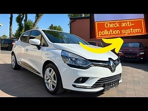 “Check anti-pollution system” warning in Renault cars
