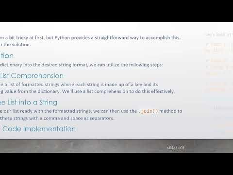 How to Convert a Dictionary to a String in Python