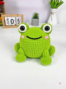 Frog Crochet Pattern PDF: Chubby Amigurumi Plush Toy (beginner Friendly) - Etsy