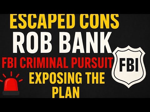 Escaped Cons Rob Bank | FBI Criminal Pursuit Exposes Master Plan of Prison Escapees