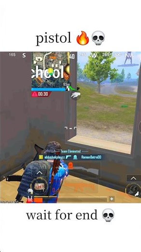 1v2 with pistol 💀🔥|#bgmi #bgmigameplay #bgmishorts #bgmi