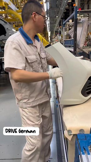 1.3M views · 10K reactions | #car #fbreels #foryou #fyp #reels #virals #factory #installation #motivacion #bmw #videos #mercedesbenz #audi #fashion #creat #creativity #wolswagen #facebookreels #viralpage | DRIVE German | Facebook