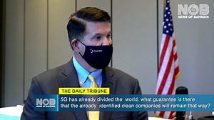 An Exclusive Interview with the US Undersecretary for Economic Growth, Energy and the Environment Keith Krach by The Daily Tribune's P Unnikrishnan. "Bahrain has three major telecom companies, two of them are totally clean, and then there's one that we wanted to talk to. We are not quiet sure about where they stand." Watch the detailed interview here. #usundersecretary #keithkrach #bahrain #5g #nationalsecurity #australia #NATOstates #china #Huawei #zte #peoplesliberationarmyofchina #japan #Unni
