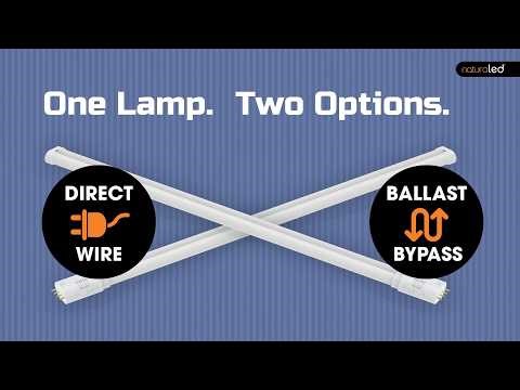 One Lamp. Two Options. PL Plug In Lamp - hybrid design