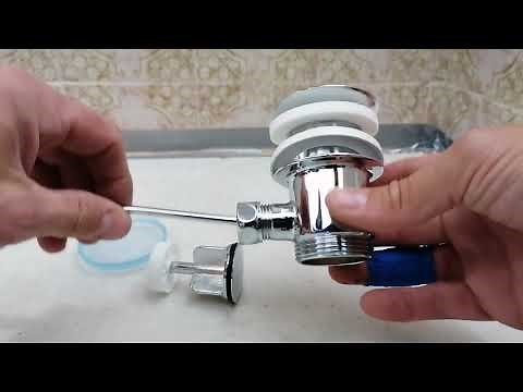 Install drain valve with lever