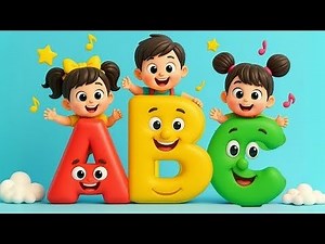 ABCD Song English Nursery Rhymes | Learn Alphabet for Kids & Kindergarten