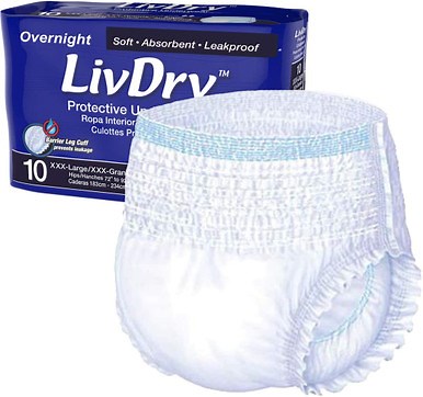 Protective Underwear: Overnight